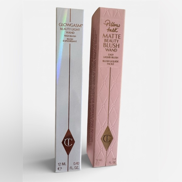 Charlotte Tilbury Glowgasm and Pillow Talk Wand Duo